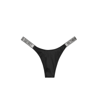 Трусики Victoria’s Secret Shine Strap Thong Panty Black