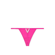 Трусики Victoria Secret V-String Panty Fuschia Frenzy