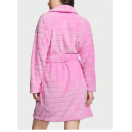 Халат Victoria's Secret Short Cozy Robe Pink