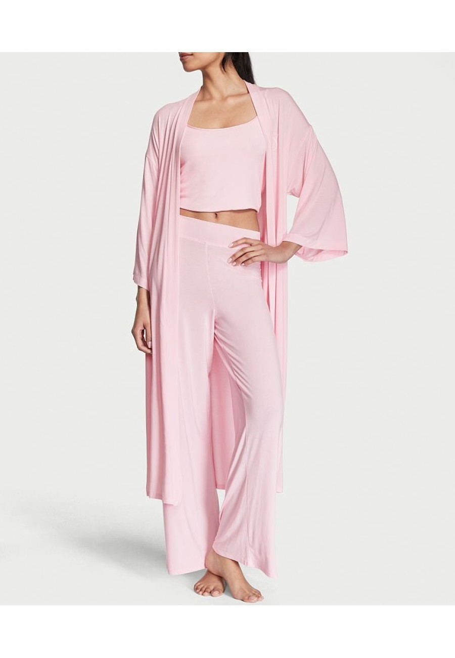 Піжама Модал Victoria's Secret 3-piece Modal Pink