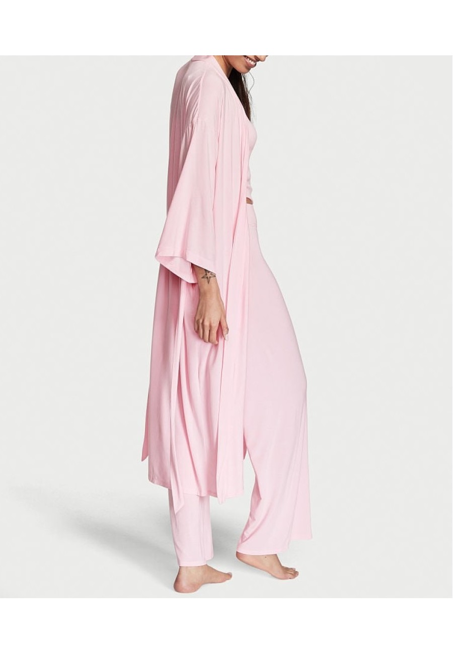 Пижама Модал Victoria's Secret 3-piece Modal Pink
