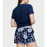 Бавовняна піжама Victoria's Secret Set Cotton Blue Floral
