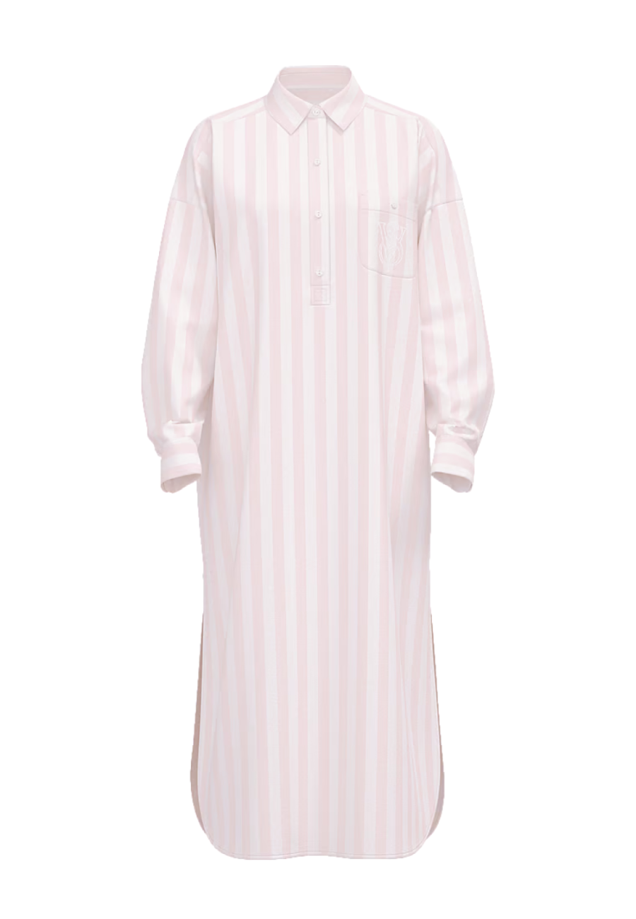 Сорочка для сну Modal-Cotton Sleep Tunic Pretty Blossom Stripes