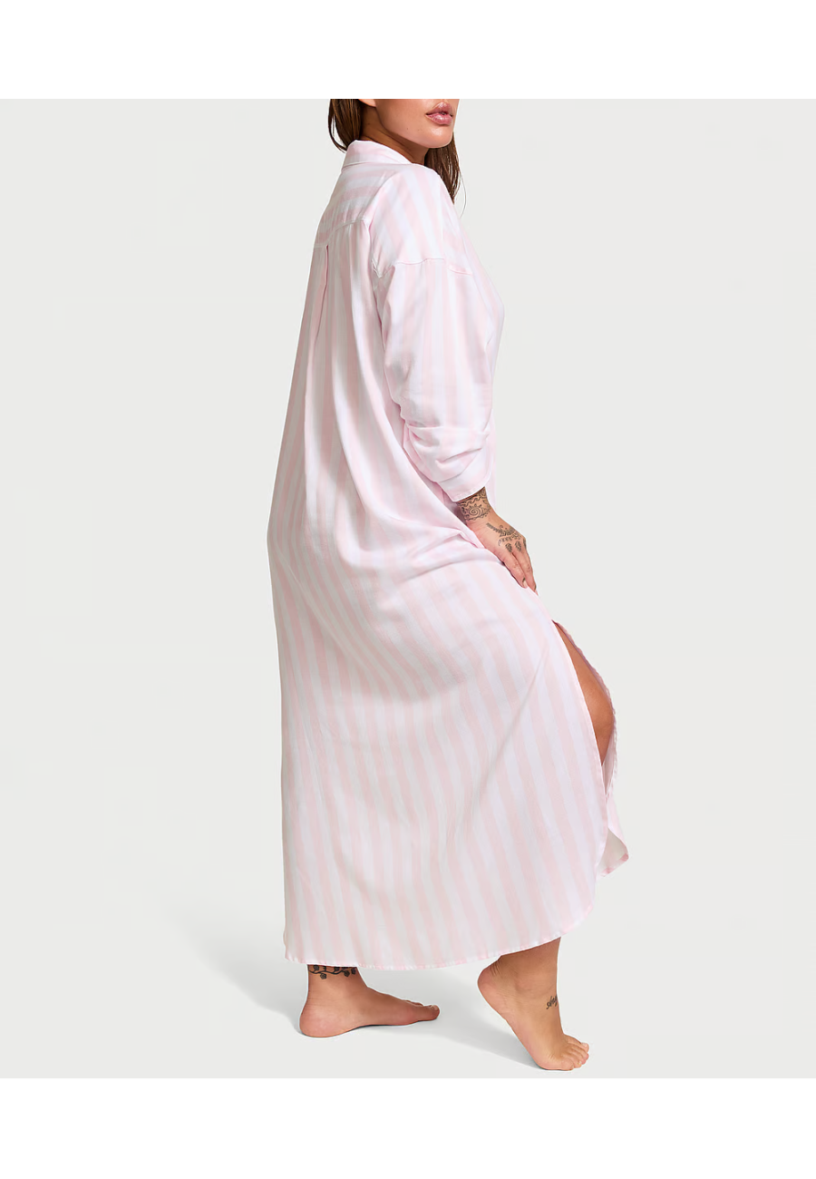 Рубашка для сна Modal-Cotton Sleep Tunic Pretty Blossom Stripes