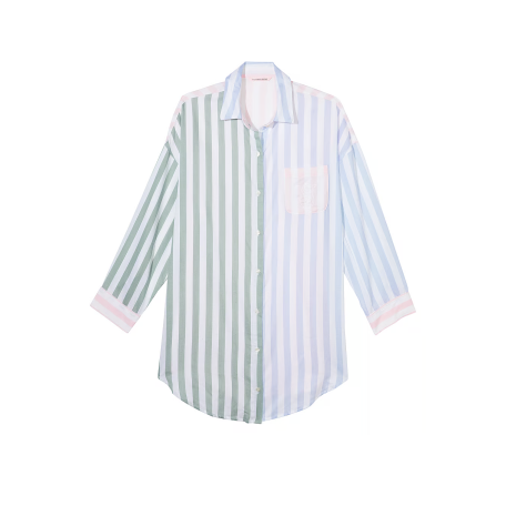 Сорочка для сну Modal-Cotton Sleepshirt Multicolor Stripes