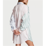 Сорочка для сну Modal-Cotton Sleepshirt Multicolor Stripes