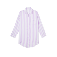 Рубашка для сна Modal-Cotton Sleepshirt Unicorn Purple Stripes