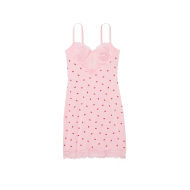 Пеньюар Modal & Lace Cupped Mini Slip Dress Purest Pink Lips