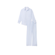 Пижама Cotton-Modal Long Pj Set Blue Crescent Stripe