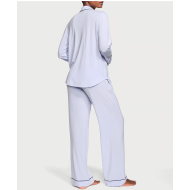 Піжама Modal Long Pajama Set Blue Crescent