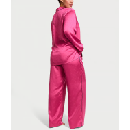 Пижама Satin Long Pajama Set Luscious Rose