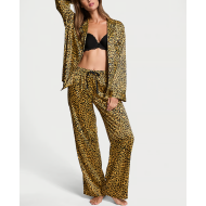 Пижама Satin Long Pajama Set New Glam Leo