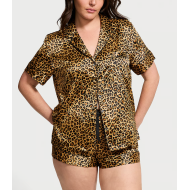 Пижама Satin Short Pajama Set New Glam Leo