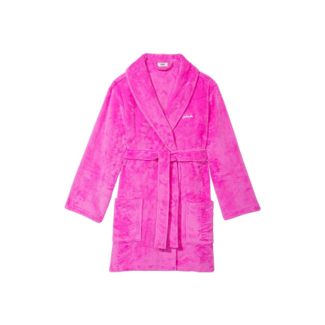 Халат Victoria’s Secret Short Cozy Robe Pink Berry