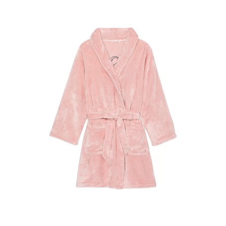 Халат Victoria’s Secret Short Cozy Robe Dusk Pink