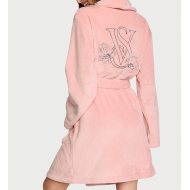 Халат Victoria’s Secret Short Cozy Robe Dusk Pink