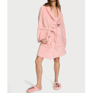 Халат Victoria’s Secret Short Cozy Robe Dusk Pink