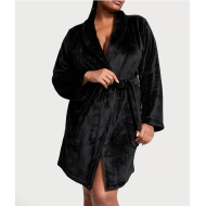 Халат Victoria’s Secret Short Cozy Robe Black