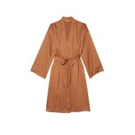 Халат Satin Midi Robe Caramel