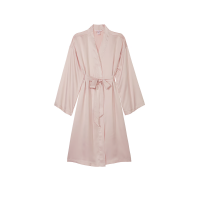 Халат Satin Midi Robe Pink Fizz