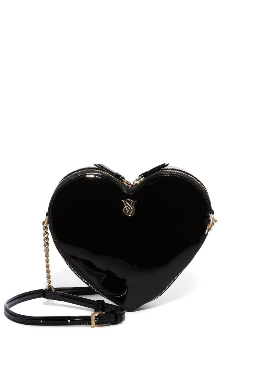 Сумка Heart Crossbody Bag Black