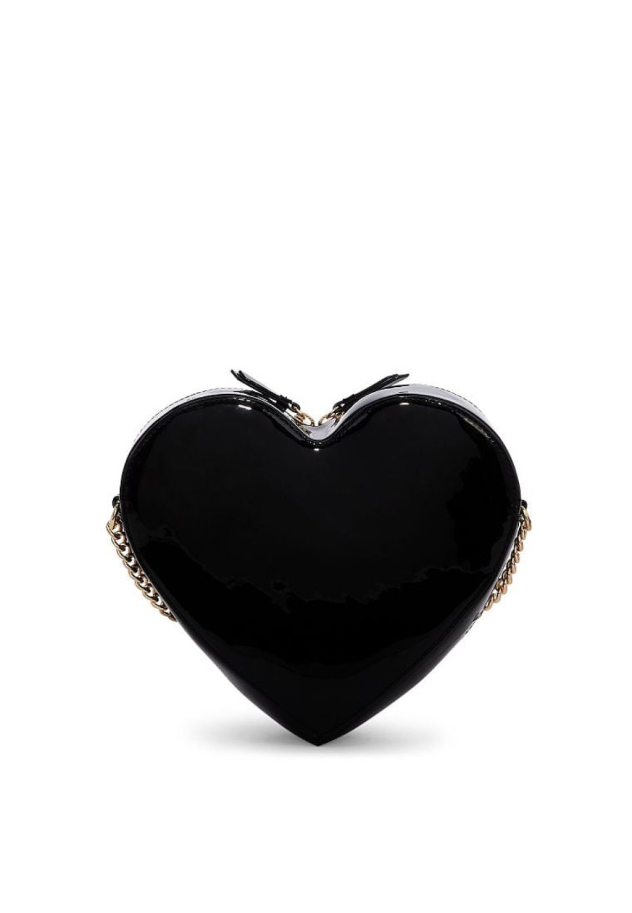 Сумка Heart Crossbody Bag Black