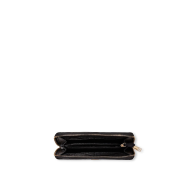 Кошелек Logo Zip Wallet Black & Gold dot