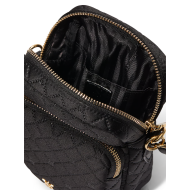 Сумка Phone Crossbody Bag Black Satin