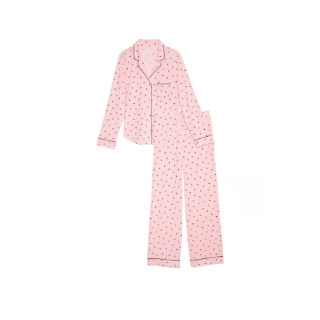 Піжама Модал Victoria's Secret Modal Long Pajama Set Kiss