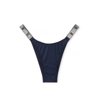 Трусики Shine Strap Brazilian Panty Noir Navy