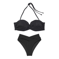 Купальник Mix-and-Match Twist Bandeau Bikini Black