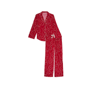 Пижама Flannel Long Pajama Set Red 
