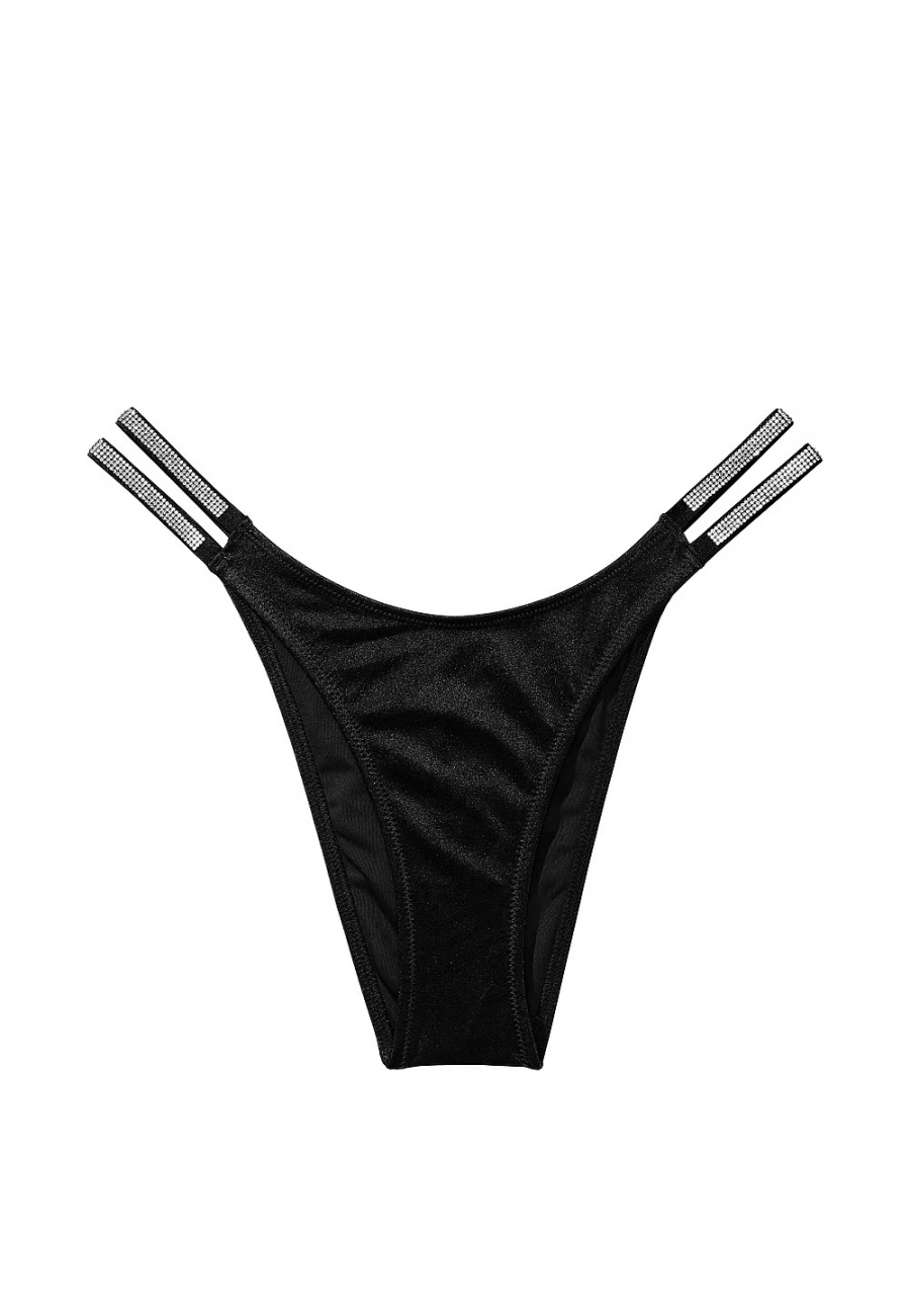 Купальник Shine-Trim Push-Up Bikini Top Set Black