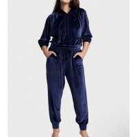 Велюровий костюм VS Velour Hoodie and Jogger Blue