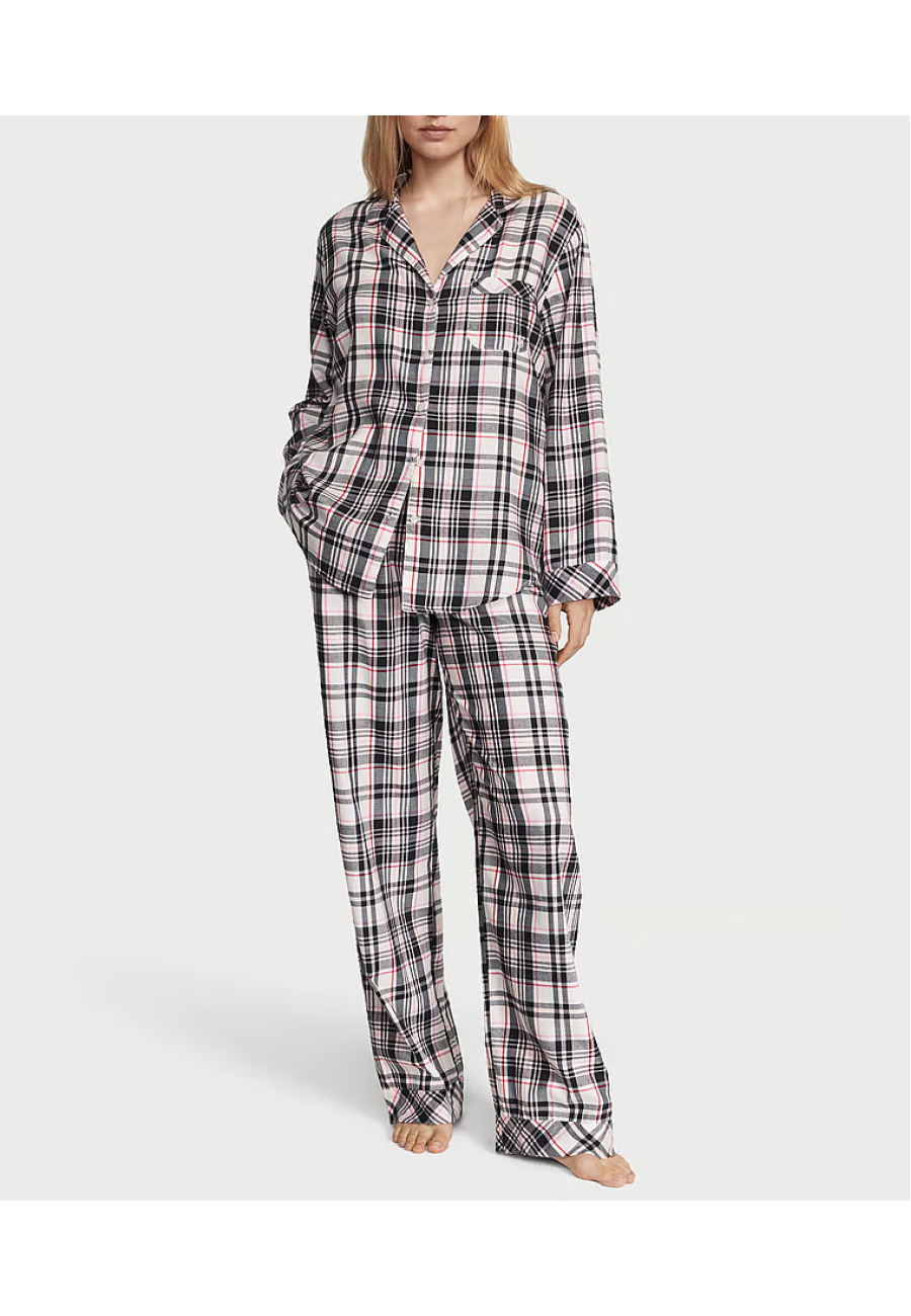 Фланелева піжама Flannel Long Pajama Set Heritage Plaid