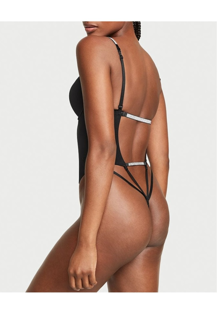 Боді Victoria's Secret Very Sexy Plunge Convertible Shine Bodysuit