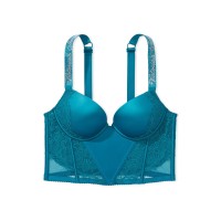 Бюстьє Shine Strap Lace Push-Up Corset Top Evening Tide