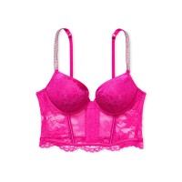 Бюстье Bombshell Add-2-Cups Push-Up Corset Top Fuchsia Frenzy