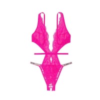 Боді Victoria's Secret Very Sexy Lace Fuchsia Frenzy