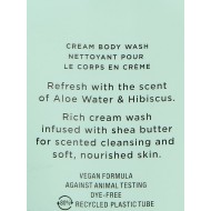 Гель для душу Moisturizing Cream Body Wash Aloe water & Hibiscus