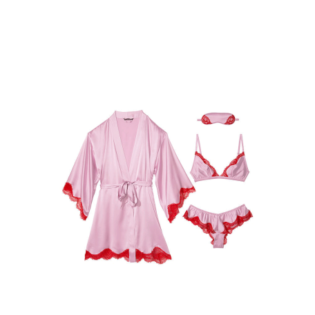 Шелковый Набор Victoria's Secret Very Sexy 4-Piece Silk Gift Set