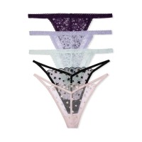 Набір трусиків Victoria's Secret 5-Pack Lace Panties
