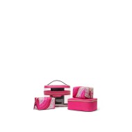 Косметичка 4 в 1 Victoria's Secret Train Case Pink Swirl