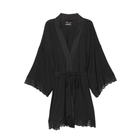 Халат Victoria’s Secret Modal Robe Kimono Black