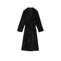 Халат Victoria Secret Long Cozy Robe Black