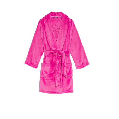 Халат Victoria’s Secret Short Cozy Robe Fucshia Frenzy