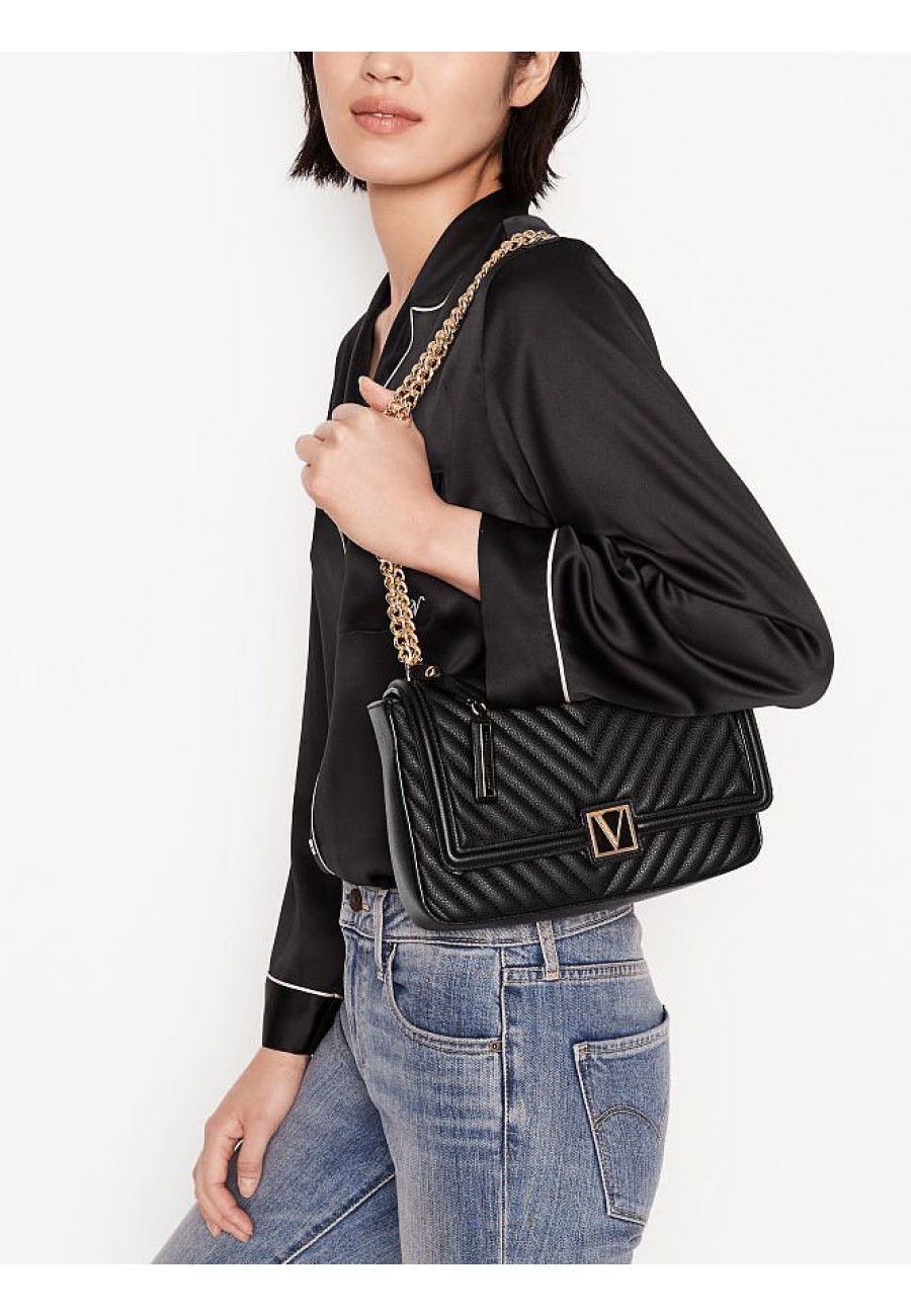 Сумка Крос-боді Medium Shoulder Bag Black Victoria Secret