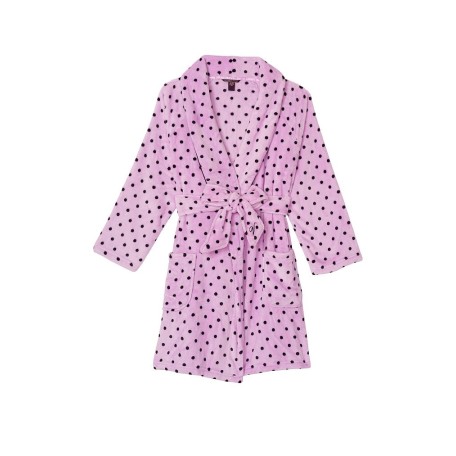 Халат Victoria’s Secret Cozy Plush Short Pink Robe