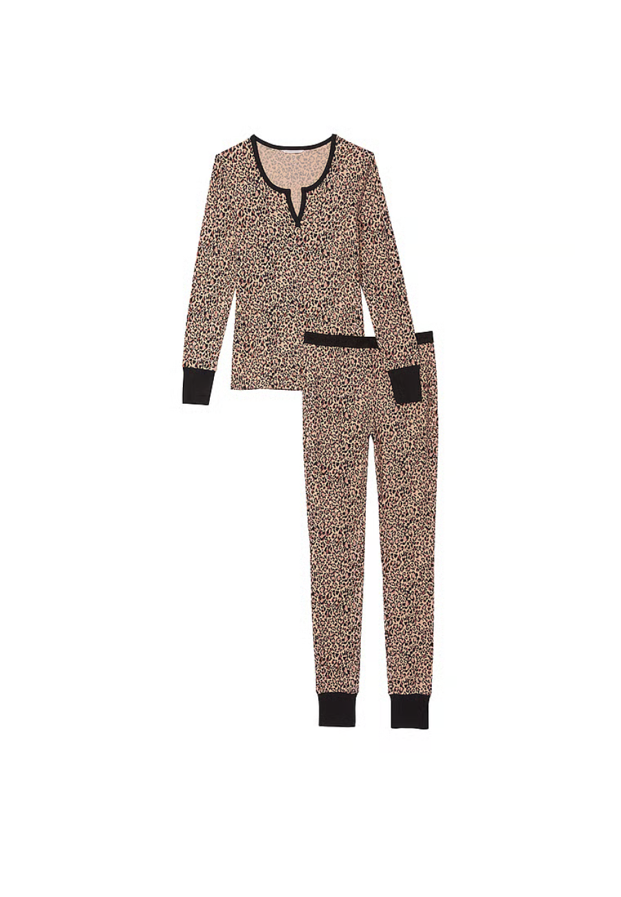 Термо-піжама Thermal Long Pajama Set Leopard