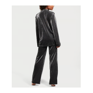 Пижама Shimmer Knit Long Pajama Set Silver